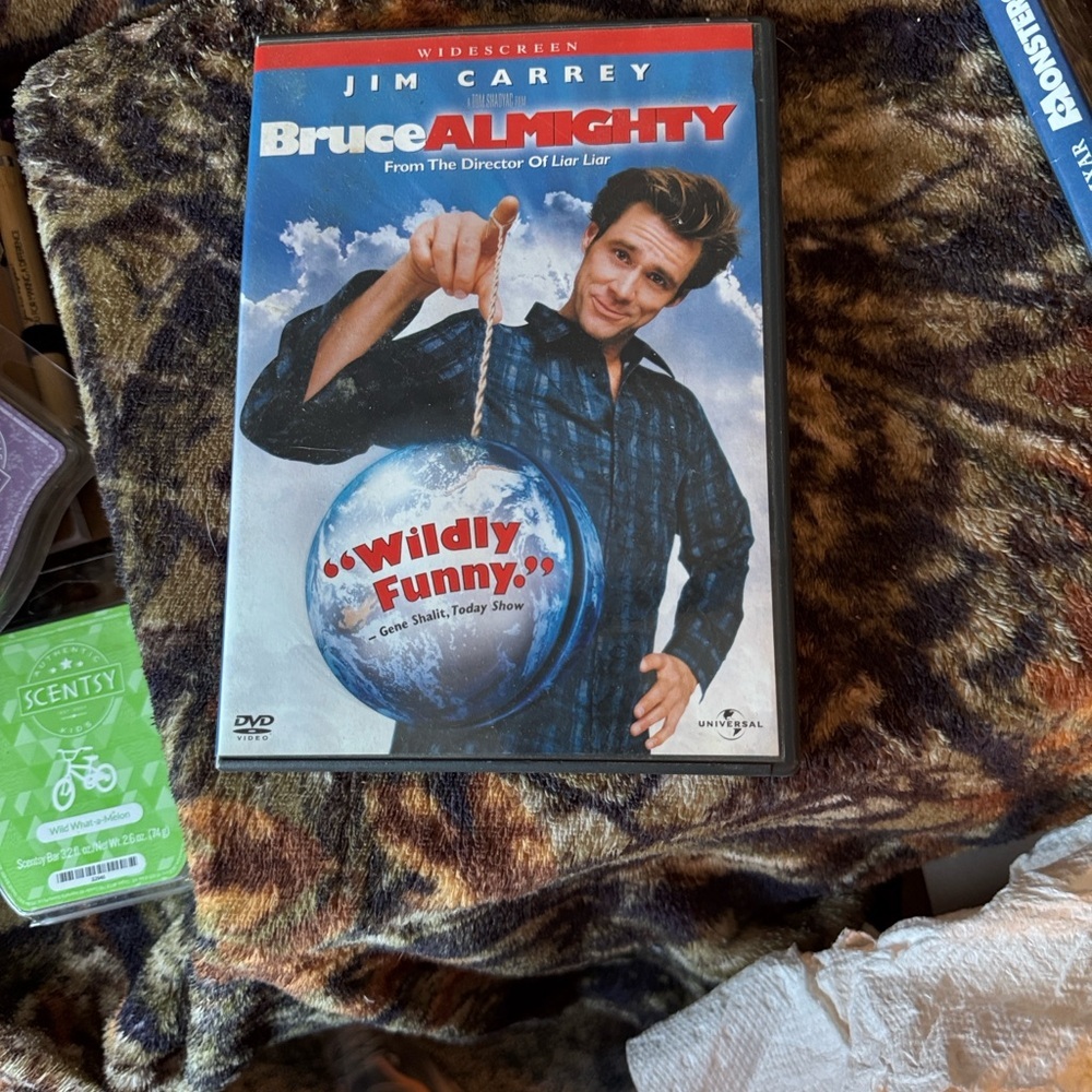 ★ Bruce Almighty DVD Jim Carrey Comedy Movie Classic Family Favorite